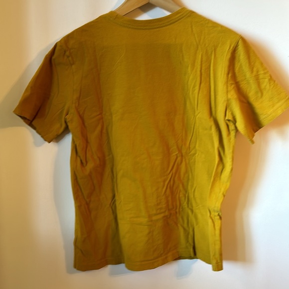 The North Face Boys XL t-shirt mustard yellow soft - Picture 5 of 6